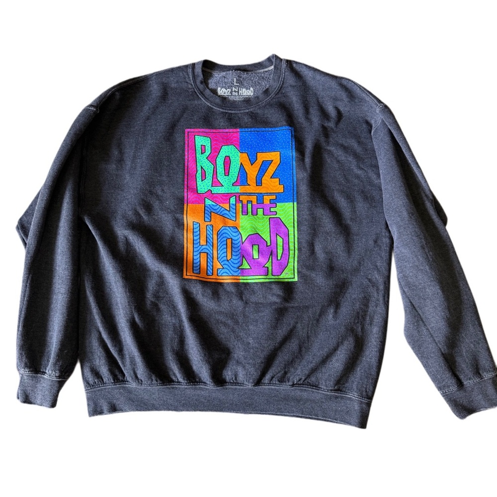 Graphic Men's Sweater - Black